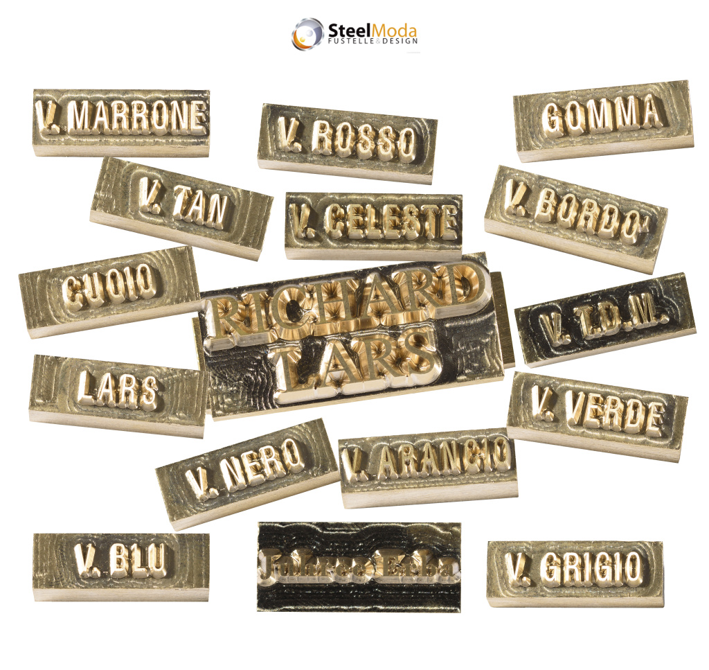 Timbro In Ottone Per Cuoio #177 – Punzone Da Intaglio Professionale Con Manico In Acciaio, Per Artigiani E Hobbisti